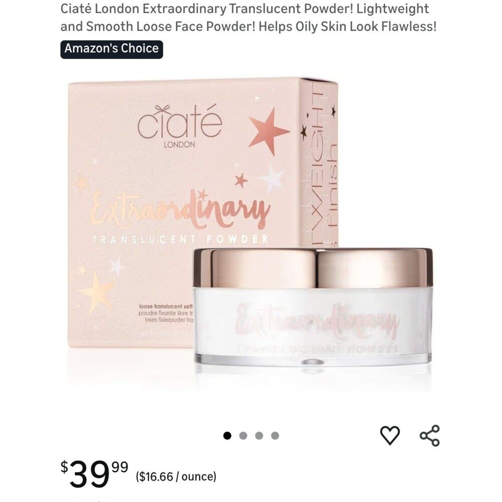 Ciate LONDON Extraordinary Translucent Powder Setting Foundation 15 g /0.52 oz